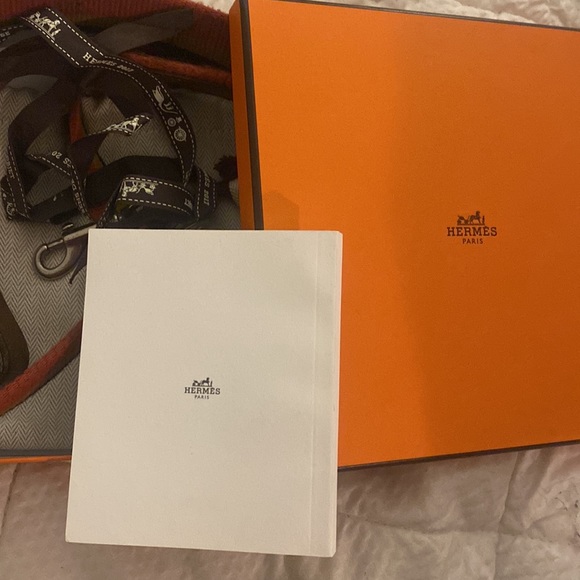 Hermes — dog collar & dog leash SET 🐶 🍊 - Picture 6 of 13